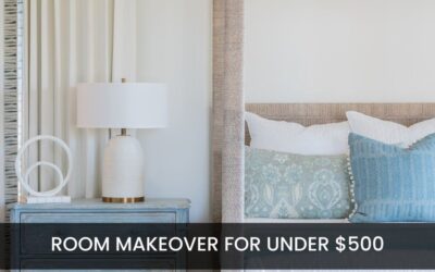 Change the Feel of Your Room for $500