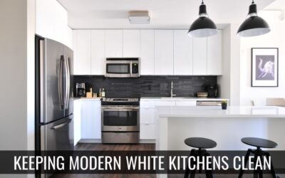 Keeping Modern White Kitchens Clean