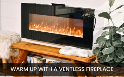 Warm Up Your Rooms this Fall with a Ventless Fireplace